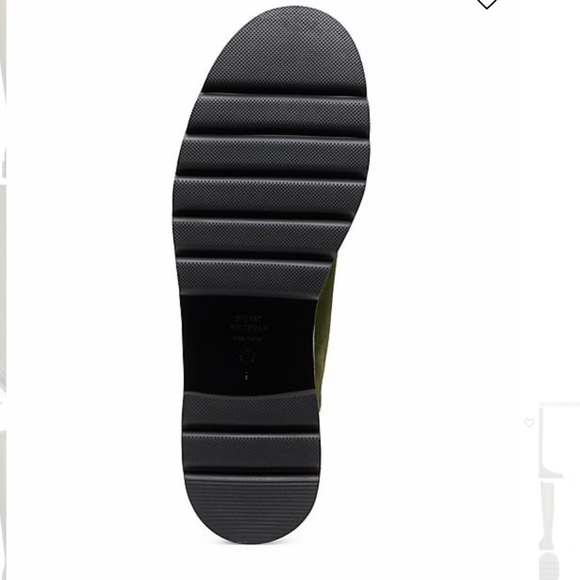 NWT/NIB Stuart Weitzman 5050 ULTRALIFT PLATFORM BOOT in Hunter Green Suede - Picture 3 of 10